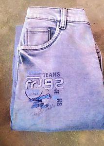 Light Blue &amp; White Hoodie