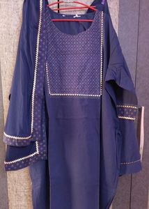 Divena Fancy Kurta Set With Dupatta *COTTON*