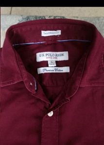 U.S. Polo Assn. Maroon Shirt