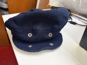Navy Blue Fleece Cap