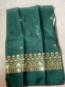 Selling This New Silk Embroidery Blouse Piece