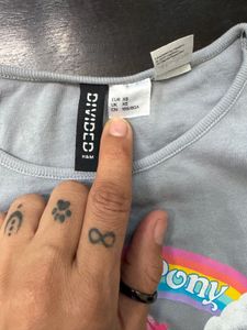 crop top by H&amp;M