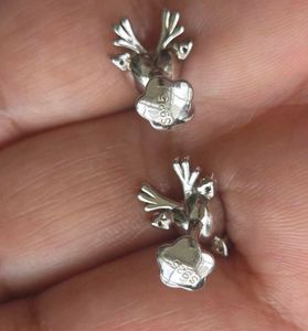 Unique Seafoam green Heart studs SS925
