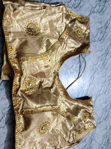 Golden Embellished  Blouse