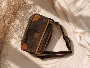 Vintage Monogram Crossbody Bag