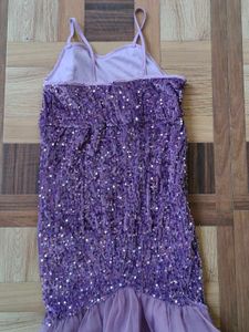 Sparkly Purple Gown