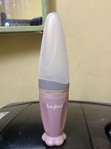 Travel Friendly Feeding Bottle With Spoon