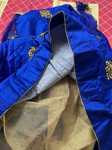 Royal Blue Embellished Gown