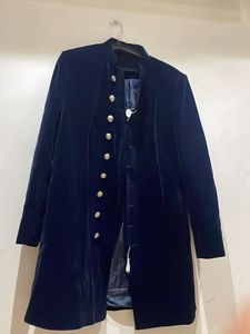 Velvet Long Jacket