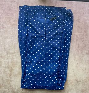 Navy Polka Dot Dress