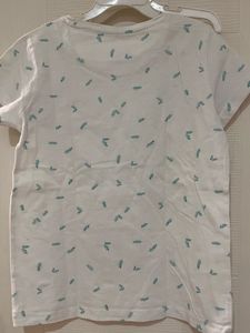 Cute Leaf Print T-Shirt