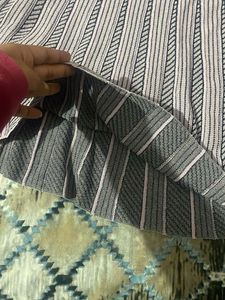 Winter Striped Skirt