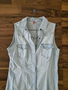 Denim Shirt Dress