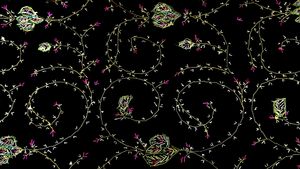 Elegant Embroidered Scarf