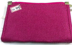 Clutches purse  pink 5 in one leather/Stylish/uniq