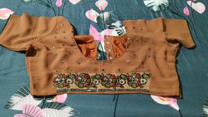 fix rate Elegant Embellished Saree with blouse