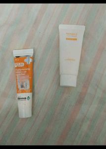 Sample of 2 Popular viral sunscreen