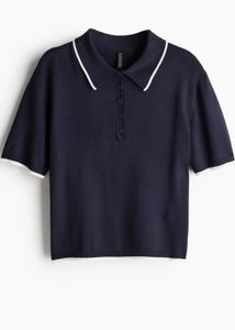 Navy Blue Polo T-Shirt