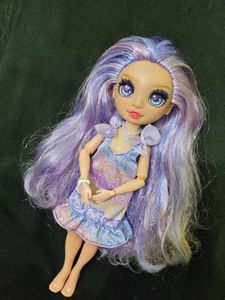 Rainbow High Doll with Long Purple Hair