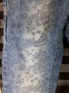 Lee Cooper  Floral Denim Jeans
