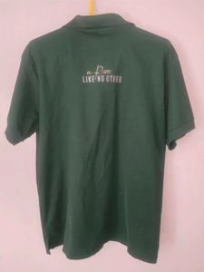Men's Dark Green Polo T-Shirt (Camikara Rum Editio