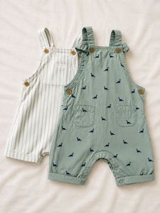 Cute Baby Overalls Set