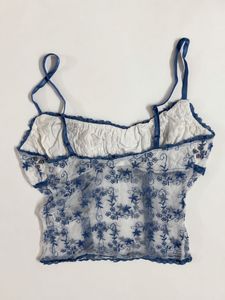 Sheer Floral Lace Top
