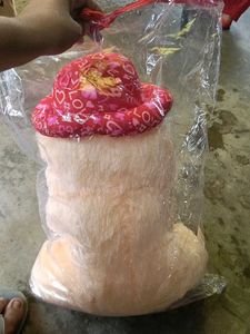 Cute Teddy Bear with Heart Hat