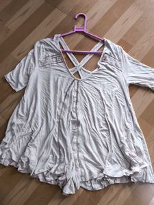 Flowy Baby Pink Tunic Top ....Never Used ...