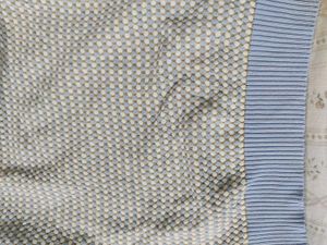 Light Blue Textured Knit Top