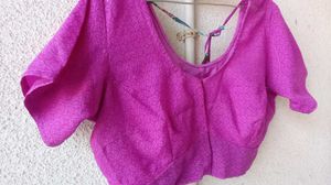 Vibrant Pink Printed Blouse