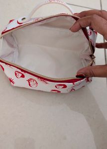 Unique Face Print Pouch