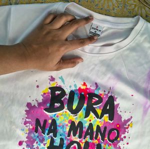 men' and women both can wear Holi T-Shirt