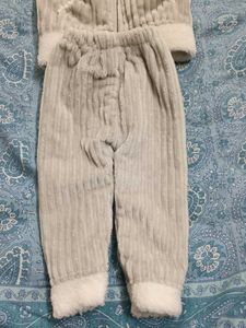 Cute Bunny Fleece Tracksuit for Kids