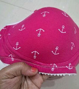 Dark Pink Soft Lightly Padded Bra