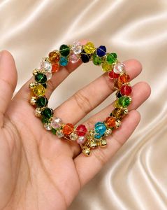 Elegant Crystal Beaded Bracelet