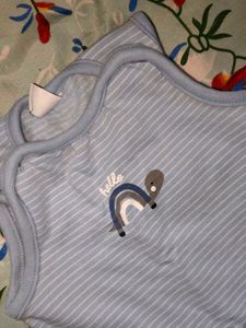 Cute Striped Baby Romper