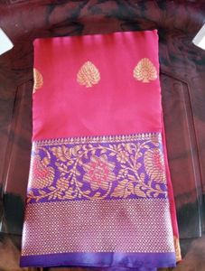 💝 🔥 FREE SILVER COINS 🥳 SAREE