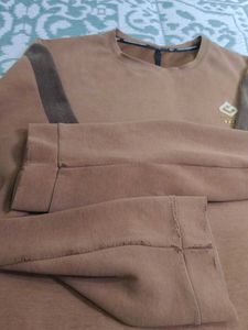 Chopstick 5XL Dark Brown Crewneck Sweatshirt