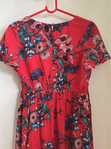 Floral Wrap Dress