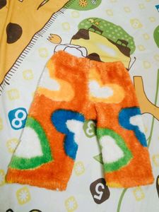Colorful Fuzzy Pants