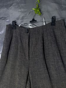 Charcoal Grey Linen Blend Suit Set