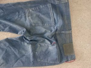 Levis Blue damage denim Jeans