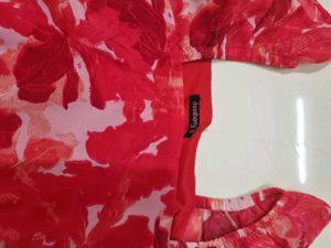 Chic Floral Peplum Top