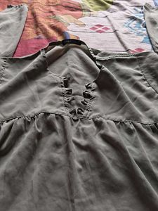 Stylish light green kurti