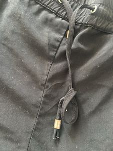 Black Joggers with Zipper Pockets