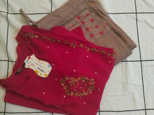 Embellished Kurta Set