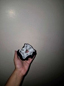 Silk &amp; Lace Moon Scrunchie 🌙