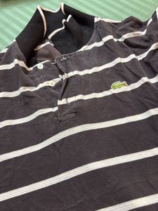 Men's Striped Polo T-Shirt