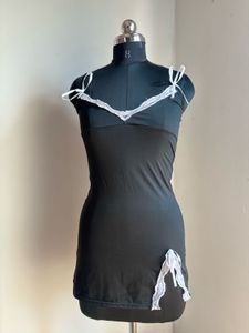 Black Lace Trim Cami